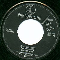 Parlophone 5C006-90523 from 1969